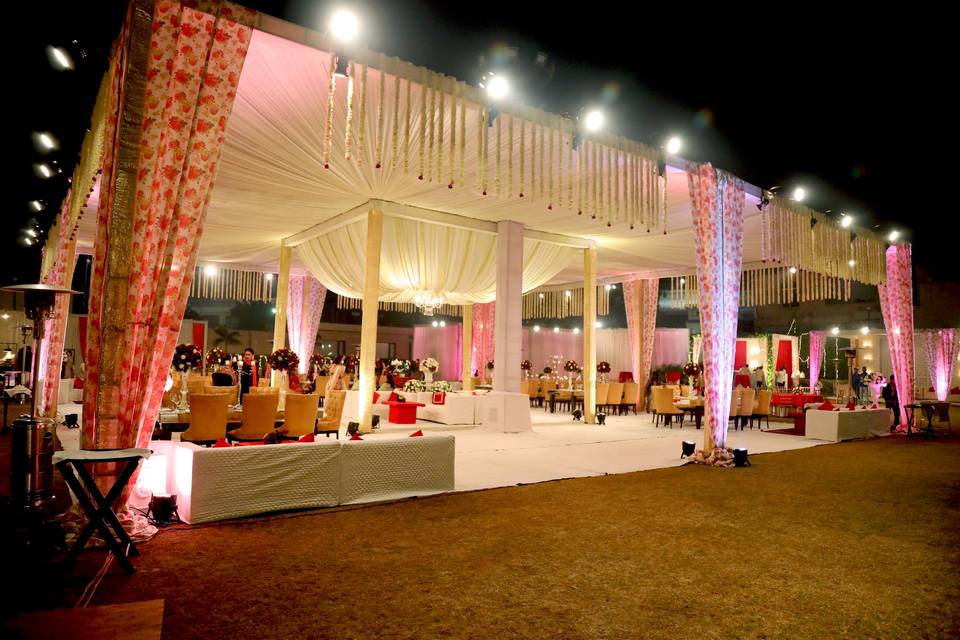 Seating setup