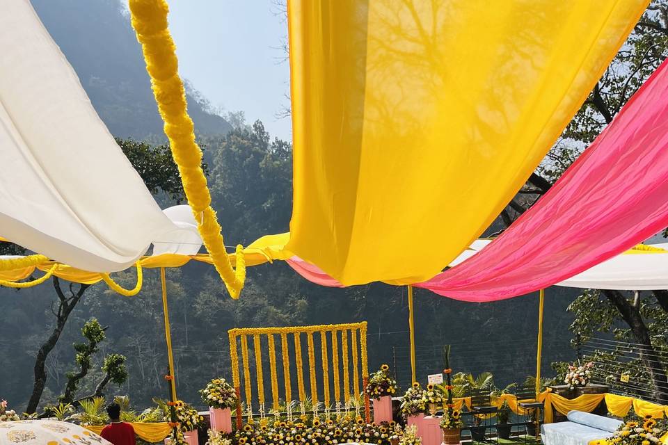 Haldi decor