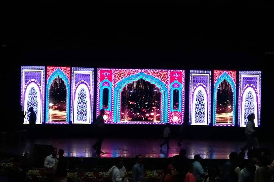 Sangeet led designs