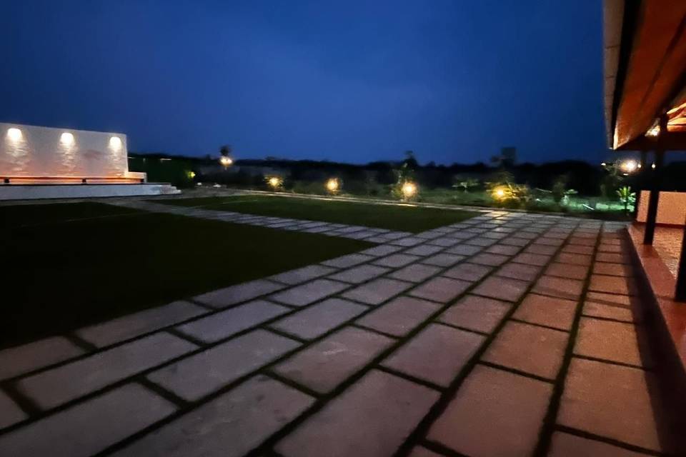 Lawn area