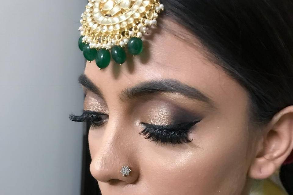 Bridal makeup