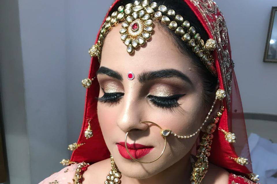 Bridal makeup