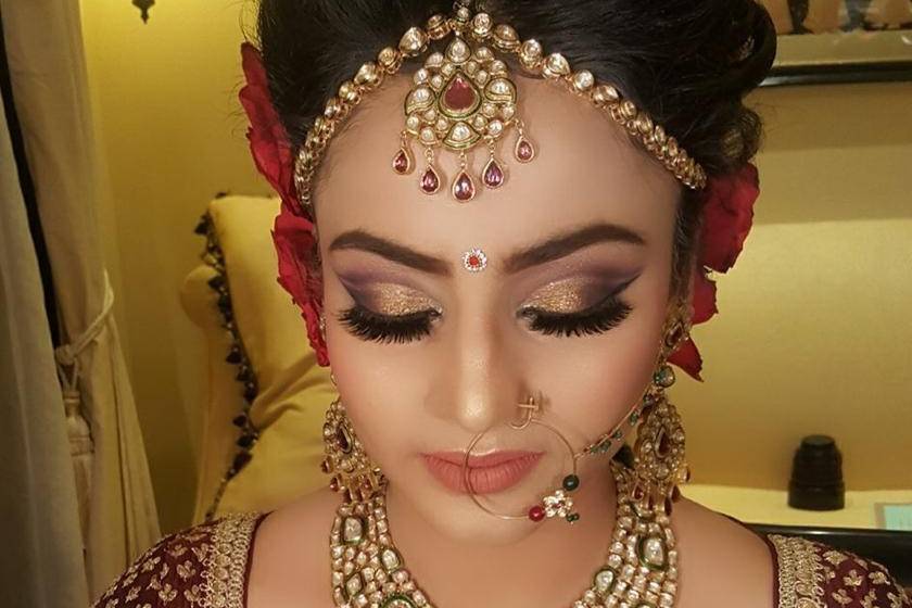 Bridal makeup