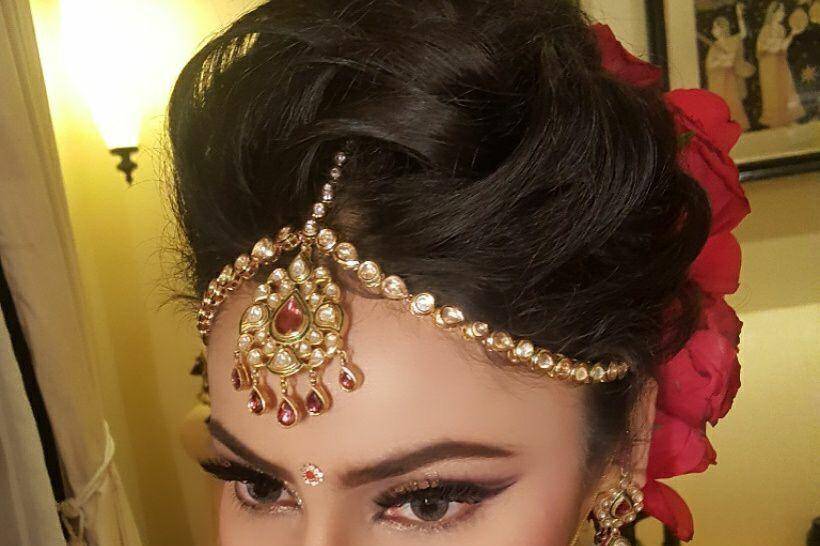 Bridal makeup