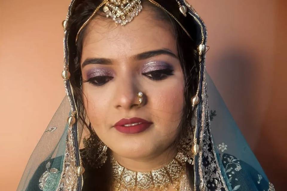 Bridal makeup