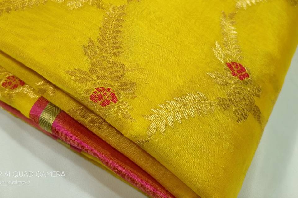 Chanderi Handloom Saree