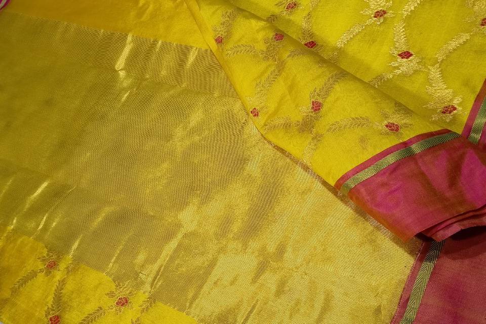 Chanderi Handloom Saree