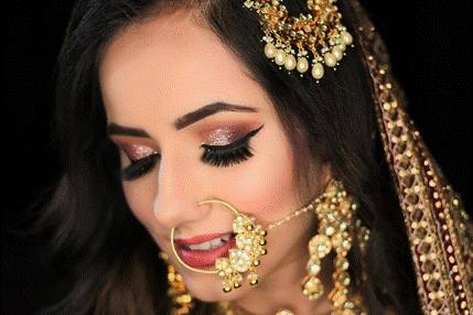 Bridal makeup