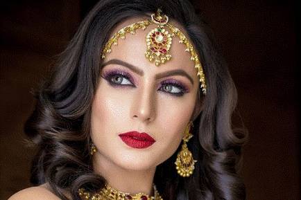 Bridal makeup