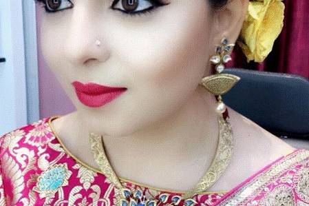 Bridal makeup