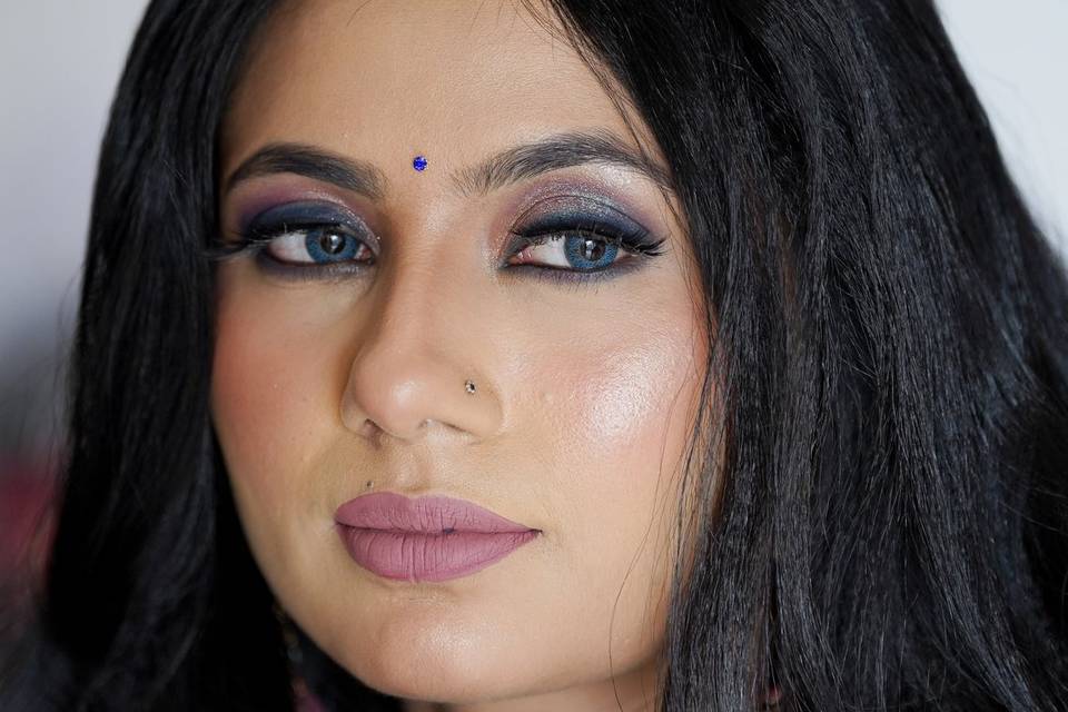 Glam look