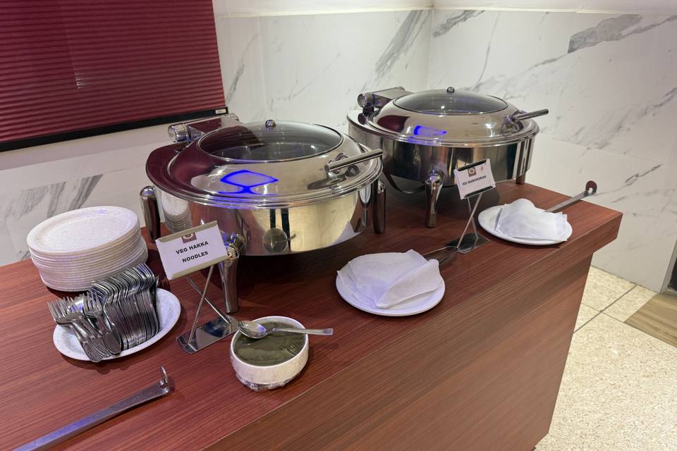 Catering setup