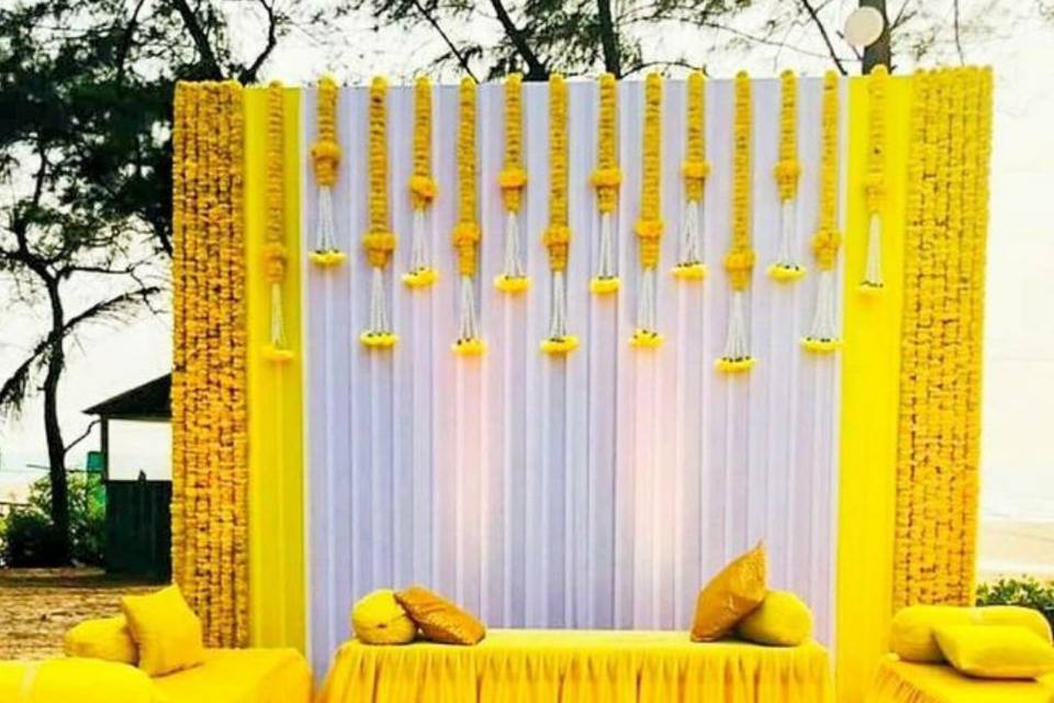 Haldi Decoration