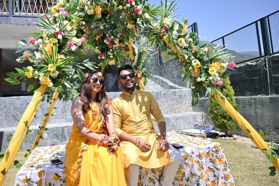 Haldi decor
