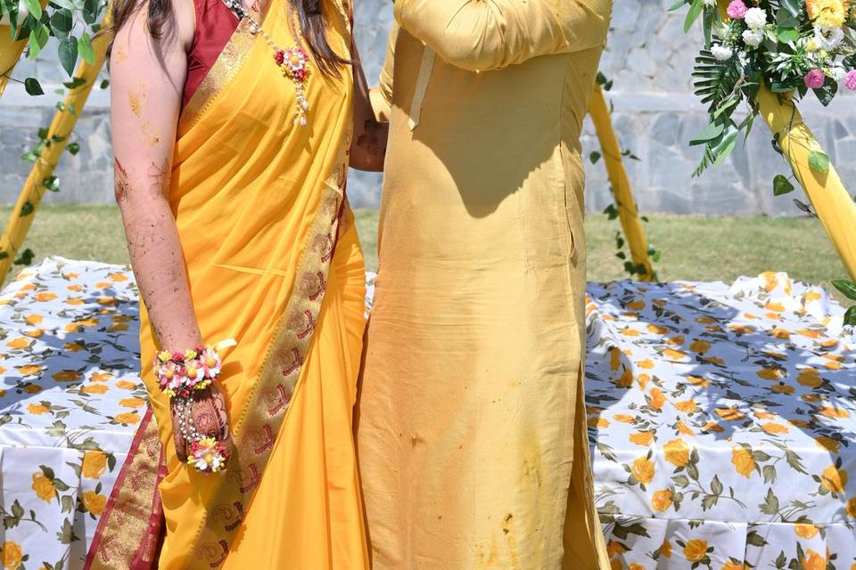 Haldi decor