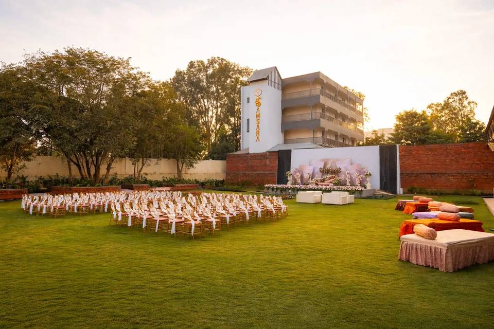 Lawn area