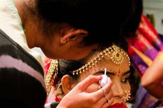 Bridal makeup