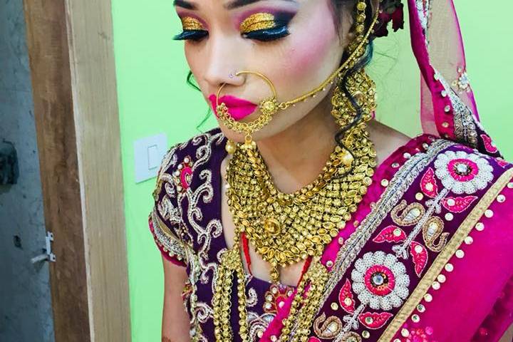 Bridal makeup