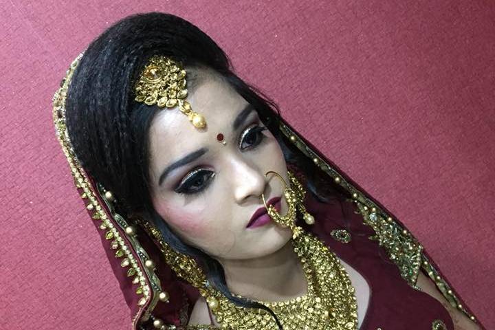 Bridal makeup