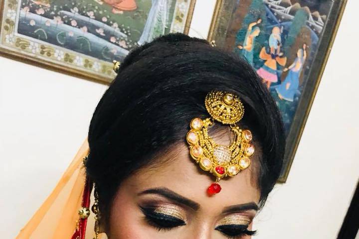 Bridal makeup