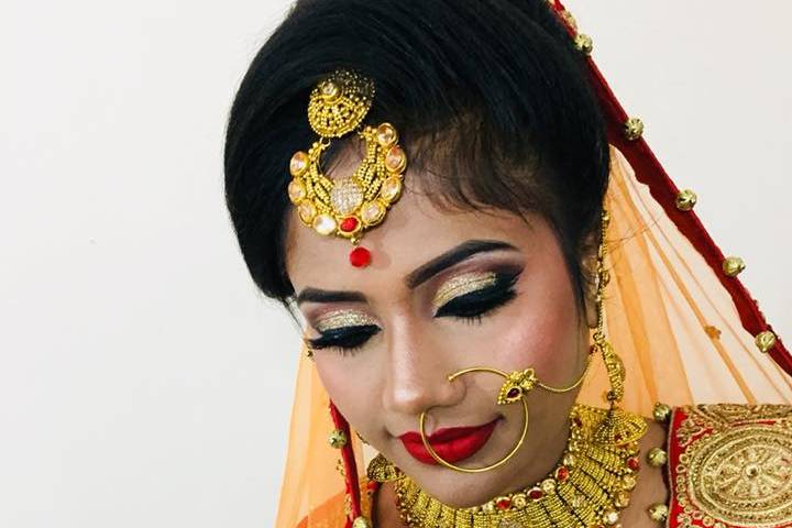 Bridal makeup