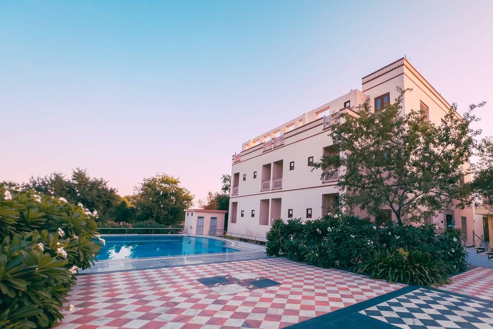 Poolside