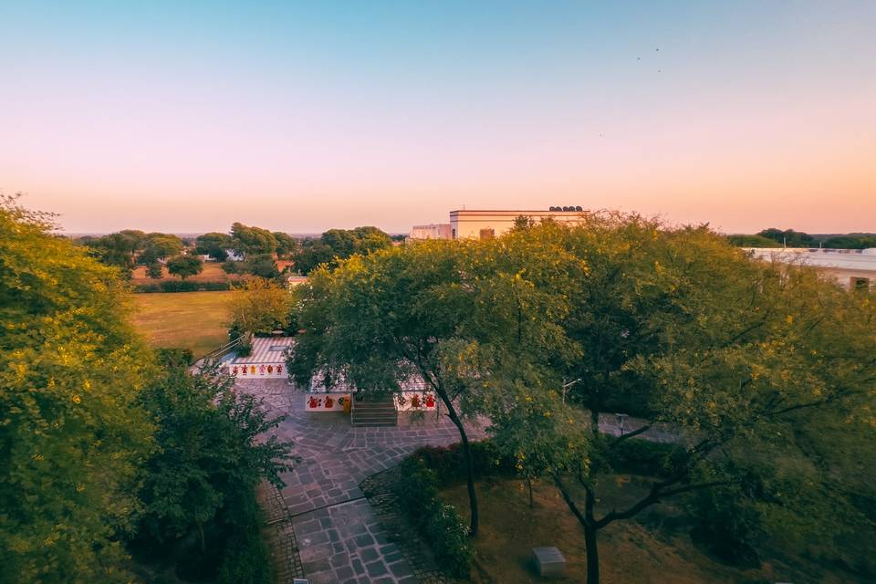 Aerial view