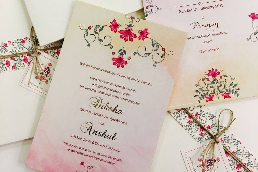 The Darjeeling Limited-Inspired Wedding Invitations