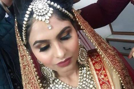 Bridal makeup