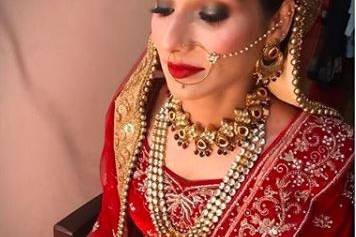 Bridal makeup