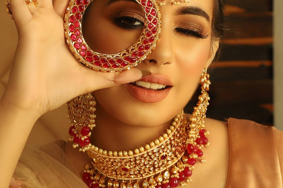 Bridal makeup