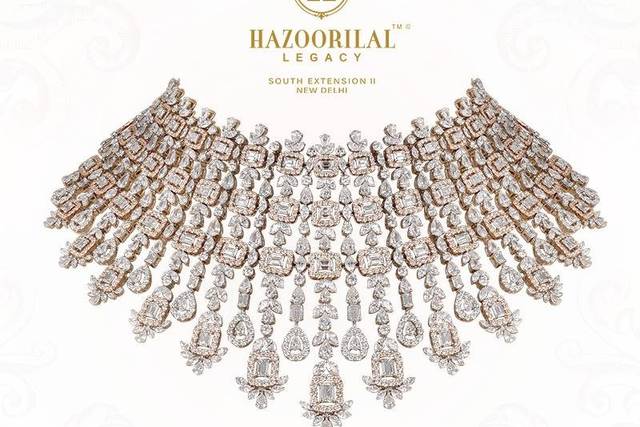 Hazoorilal hot sale diamond necklace