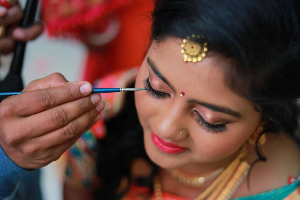 Bridal makeup