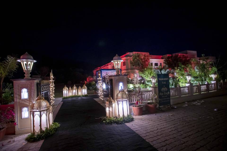 Hotel Rajbagh Palace, Jaipur