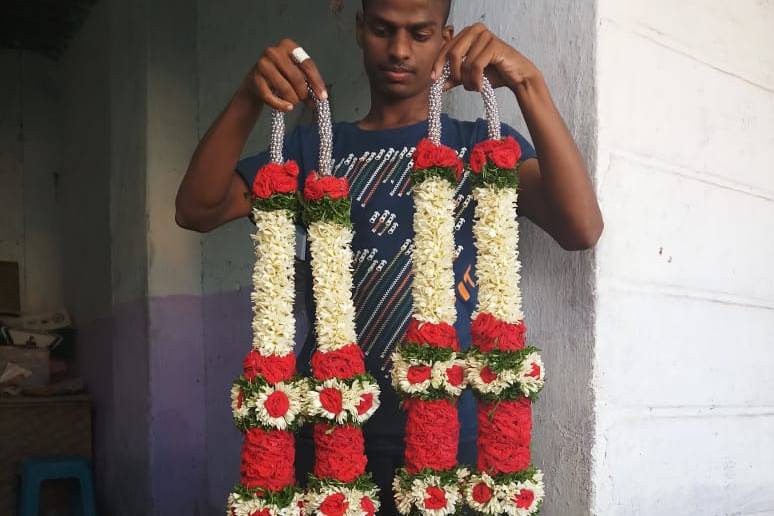 Flower mala