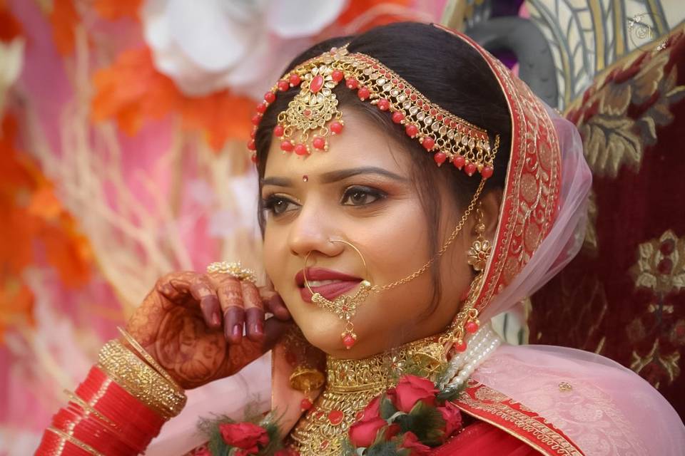 Bridal makeup