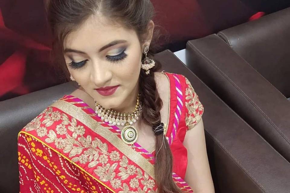 North Indian engagement look