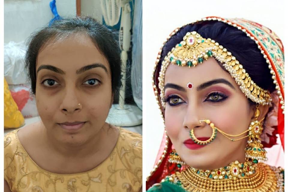 Poonam's Bridal Makeover, New Panvel