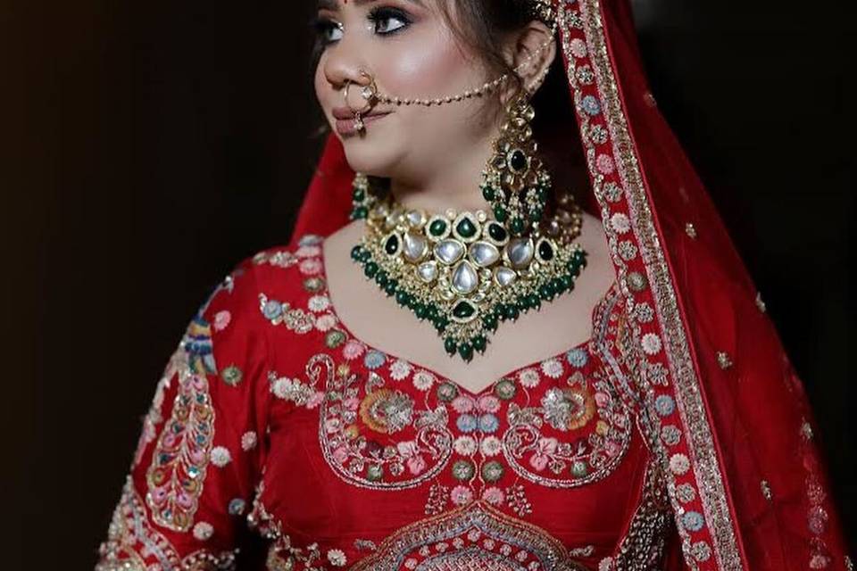 Bridal makeup