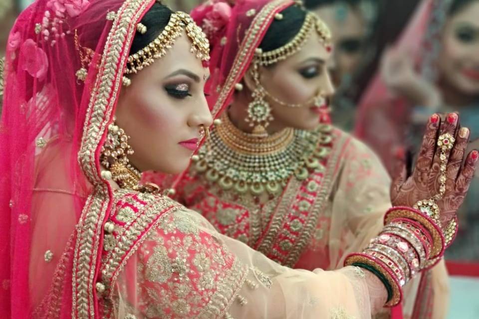 Bridal makeup