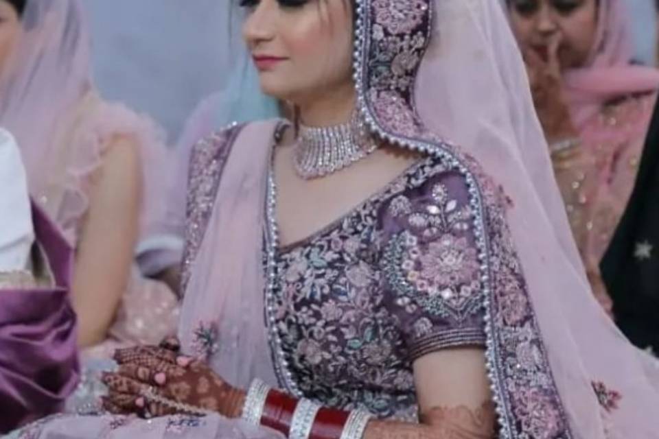 Bridal makeup