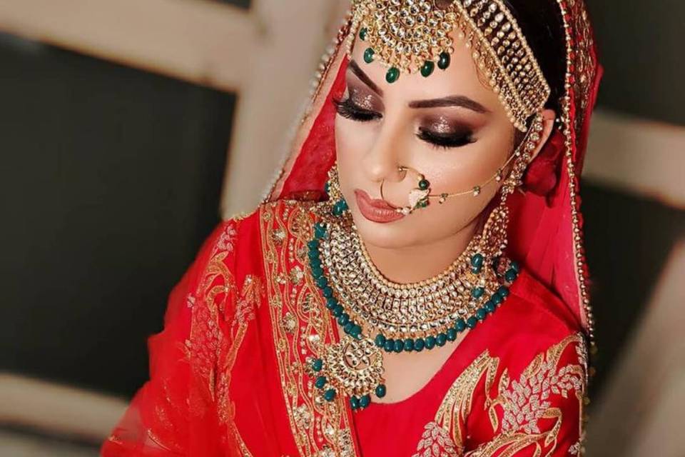 Bridal makeup