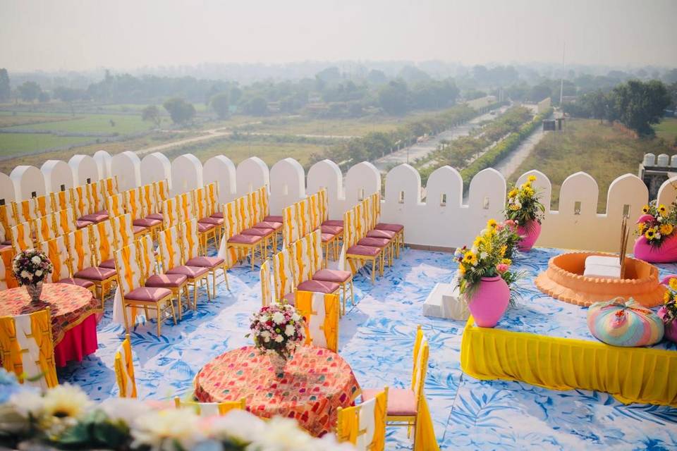 Haldi decor