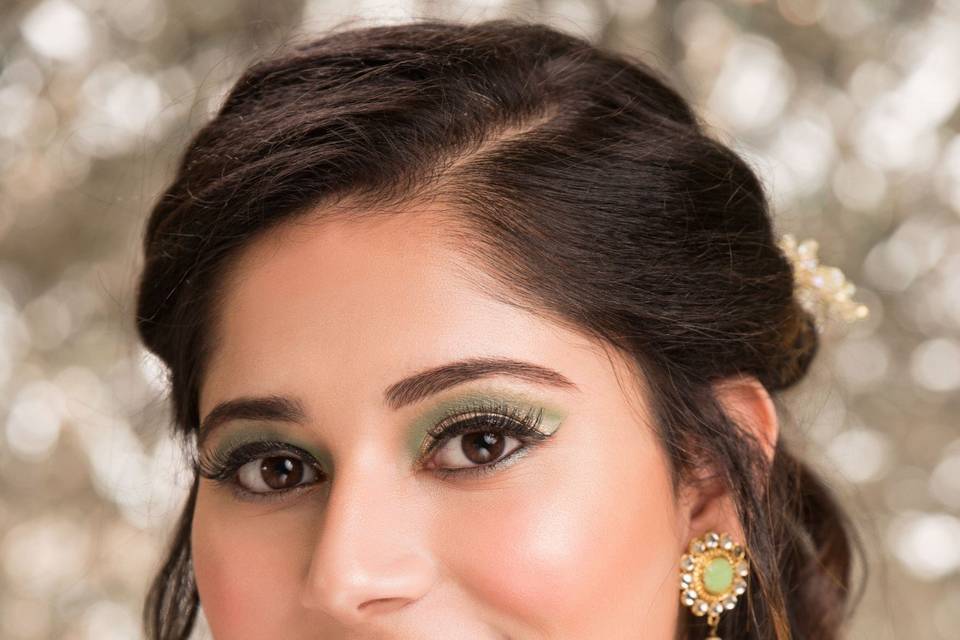 Bridal makeup