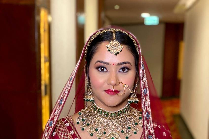 Bridal makeup