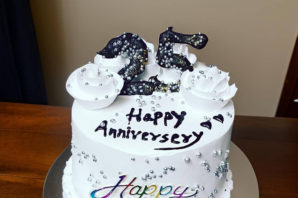 Anniversary cake