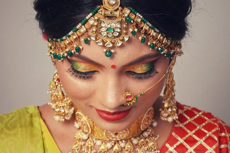 Bridal makeup