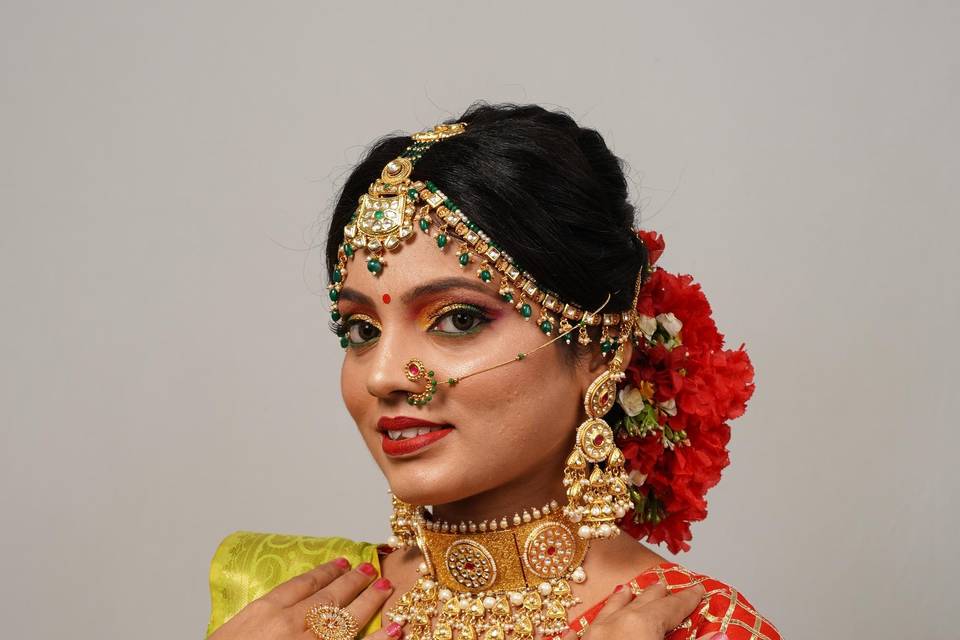 Bridal makeup