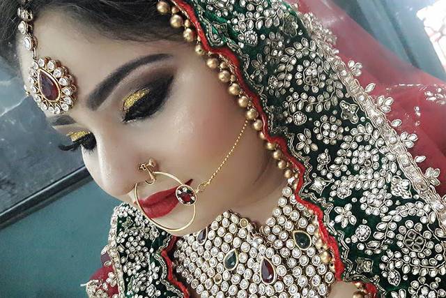 Bridal makeup