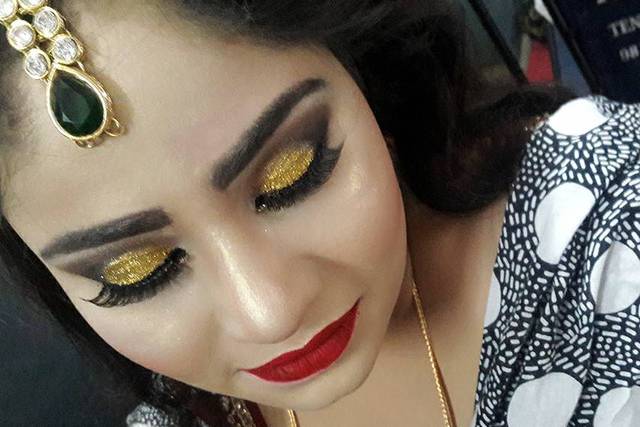 Bridal makeup